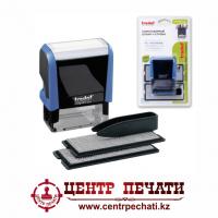 Trodat Printy 4912/DB typo P3. 4 строки, 2 кассы, 47х18 мм