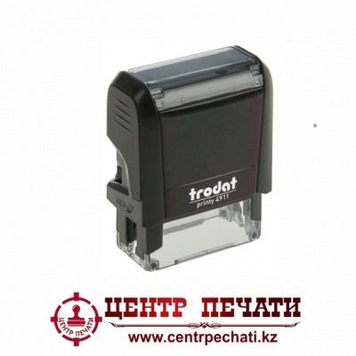  Trodat Printy 4911 P4  (38х14 мм) Черный