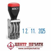 Colop Датер ручной ленточный металлический 04000 4 мм., цифры