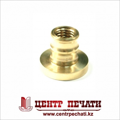  СМЕННАЯ НАСАДКА(ЗАГОТОВКА) ДЛЯ СУРГУЧНОЙ ПЕЧАТИ (ЛАТУНЬ) 25 мм