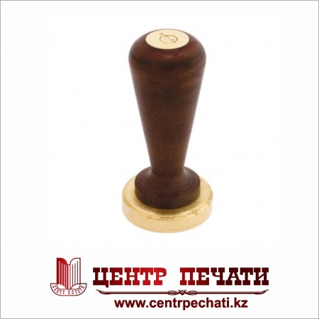 Оснастка для пломбирования по сургучу д. 30 мм