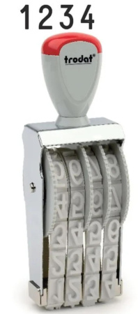 Trodat 15154, 4 разряда, 15 мм