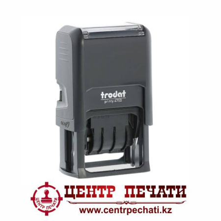 Trodat Printy 4750 NEW P4, 4 мм, (41х24 мм), русский