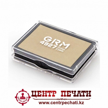 GRM 4927 2PADS сменная штемпельная подушка двусторонняя